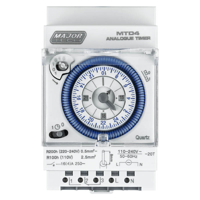 Major Tech Analogue Timer | MTD4 - image 1