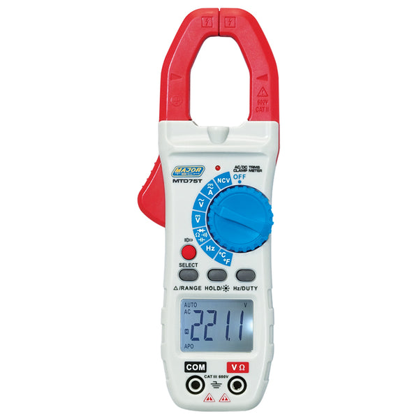 Major Tech True RMS 800A AC/DC Clamp Meter | MTD75T - image 2