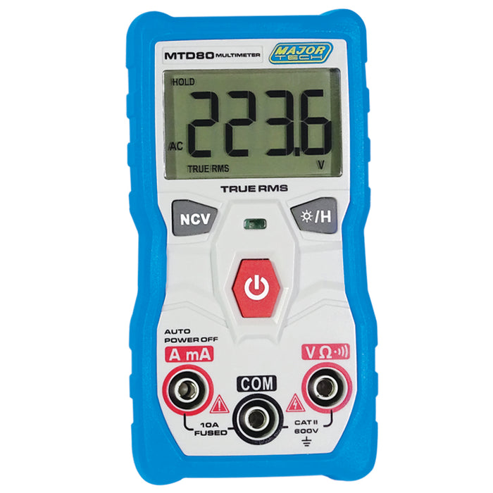 Major Tech Compact True RMS Auto Ranging Multimeter | MTD80 - image 1