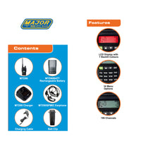 Major Tech 2-Way Radio & FM Receiver | MTD90 - image 2