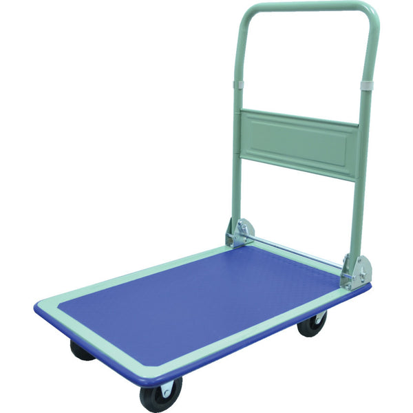MATLOCK Folding Trolley, Plastic/Steel, 300kg, 2 x Swivel Castors/Fixed Castors, 610mm x 140mm x 910mm MTL9852060K