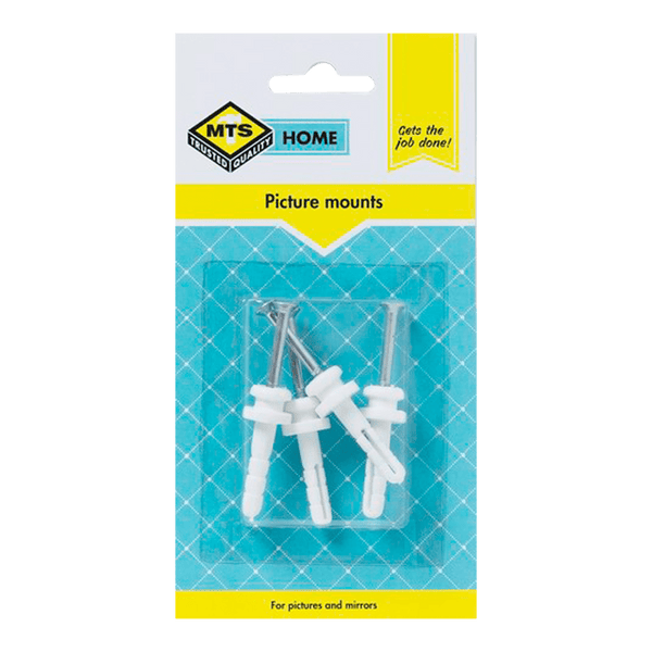 MTS HOME Picture Mounts Nail-in | Wall Picture Hanging Kit | Frames & Mirrors | trusted quality