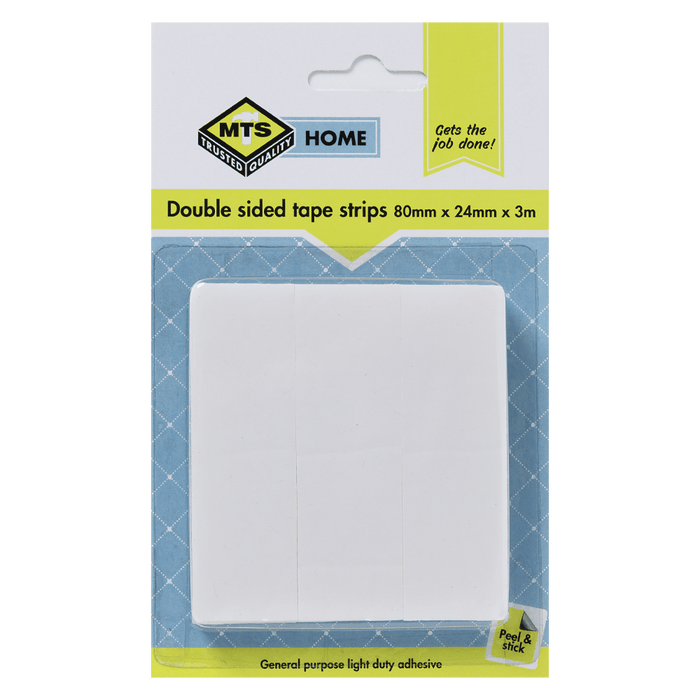 Mts Home Mirrortape Strip 80 X24 X3 Mm P/6 Mts0059