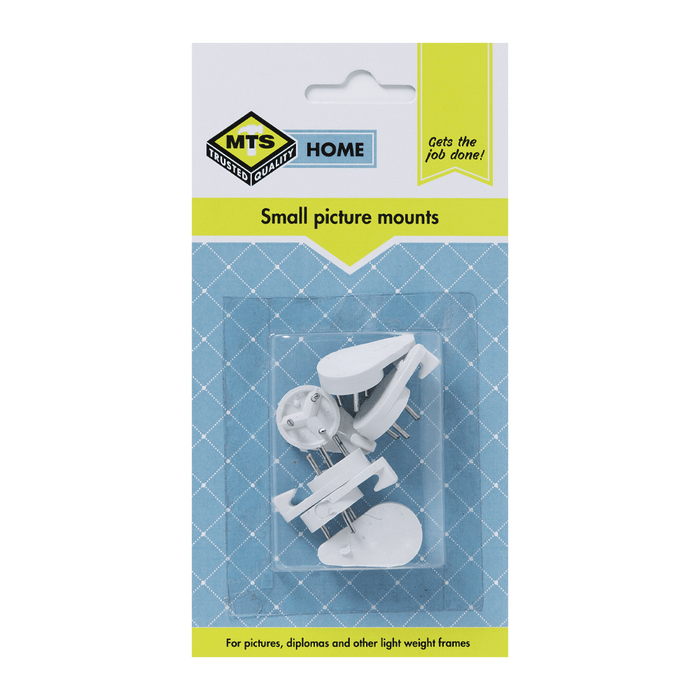 MTS Home Small Picture Mounts - 7 Piece Set | Trusted Quality for Lightweight Frames & Diplomas