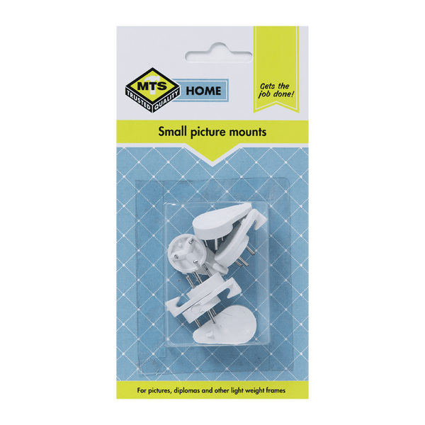 MTS Home Small Picture Mounts - 7 Piece Set | Trusted Quality for Lightweight Frames & Diplomas