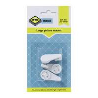 MTS Home Picture Mounts - Large, Pack of 3 - Picture Hanging Solutions
