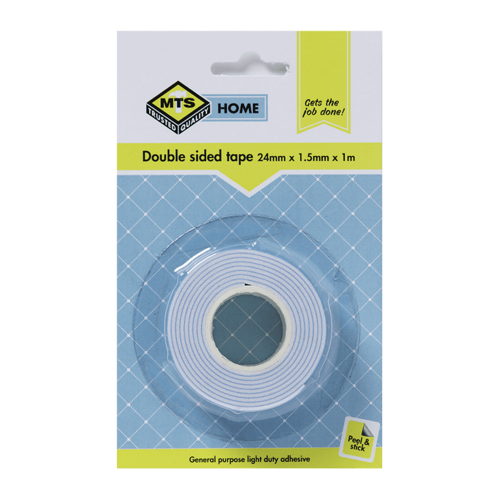 Mts Home Double Sided Tape 1.5 Mmx24 Mm X 1 M Mts0064