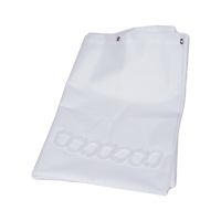 Mts Home Shower Curtan Drip Dry White Mts0070