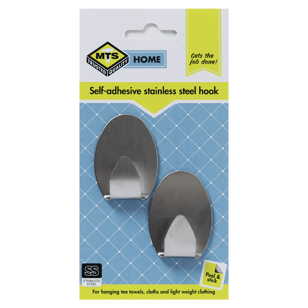 Mts Home Oval Hook S/S Med P/2 Mts0072