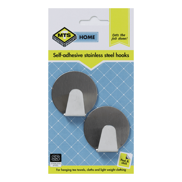 Mts Home Round Hook S/S Large P/1 Mts0076