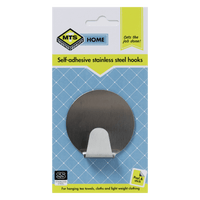 Mts Home Round Hook S/S Med P/2 Mts0077