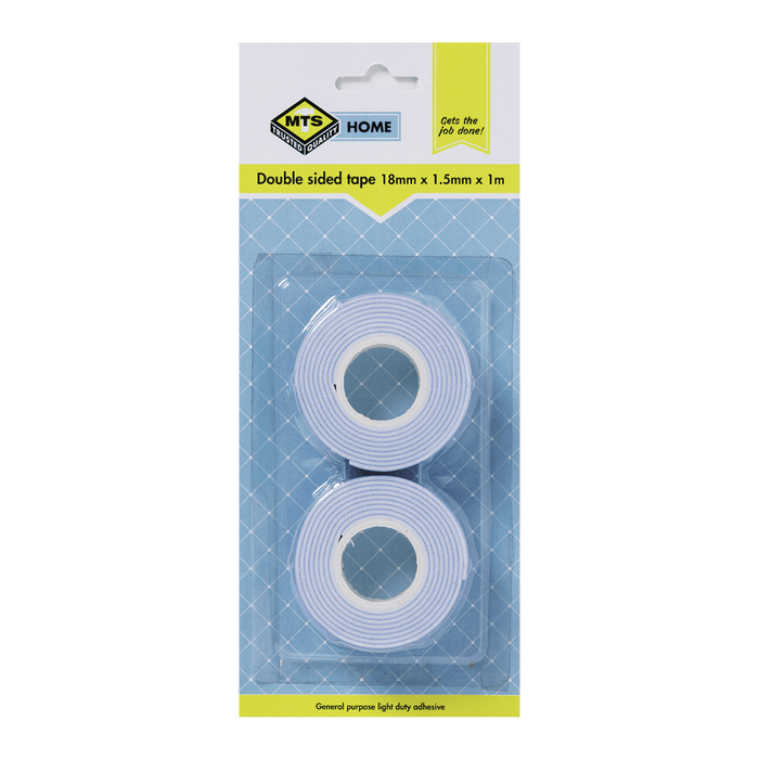 Mts Home Double Sided Tape 1.5 Mmx18 Mm X 1 M P/2 Mts0099