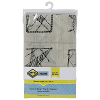 Mts Home Pvc Shower Curtain Graphics Mts0121