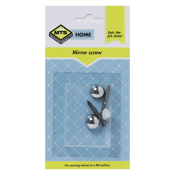 MTS Home Mirror Screw Kit: Secure Your Mirrors with Quality Screws - Mounting Hardware