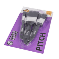 MTS Pitch Paint Brush Set - 5 Brushes (12mm, 25mm, 38mm, 50mm, 63mm) - Synthetic Bristle, Quality Guaranteed