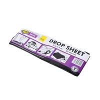 Mts Dropsheet Black 2 X3 M 25 Mic Mts0246