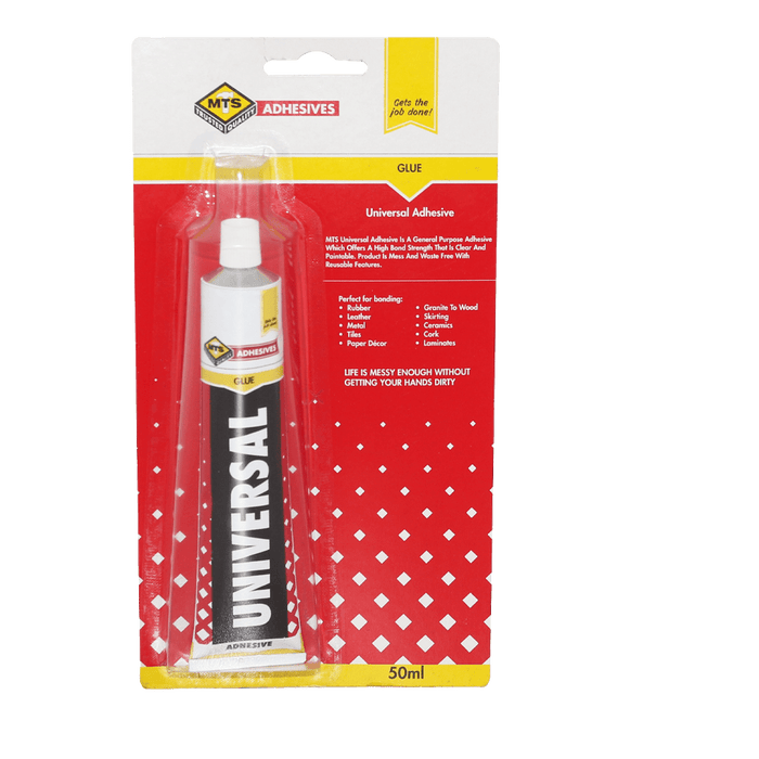MTS0362 - GLUE MTS UNIVERSAL ADHESIVE BLIS 50ML