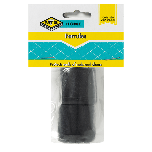 Mts Home Round Rubber Ferrule 25 Mm P/2 Mts0883