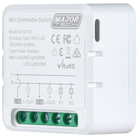 Major Tech VETi 1 - Bell Press Switch (1 Module) - Modular | VG101WT - image 1
