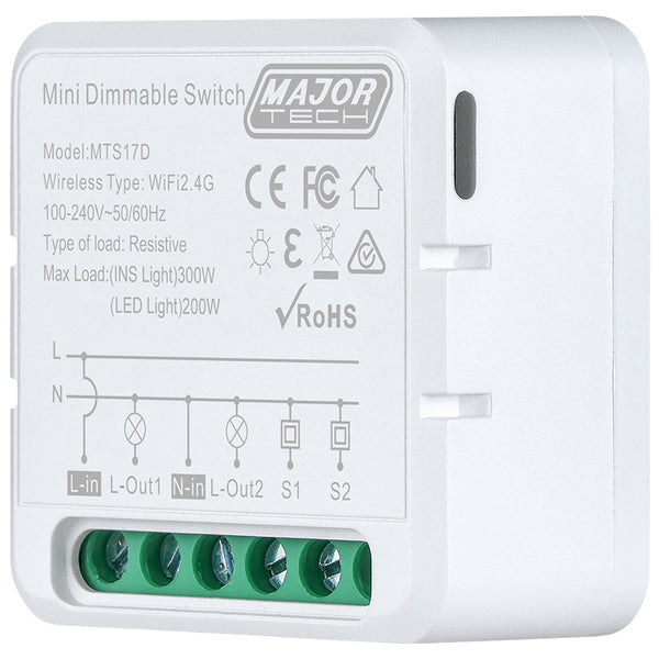Major Tech VETi 1 - Bell Press Switch (1 Module) - Modular | VG101WT - image 4