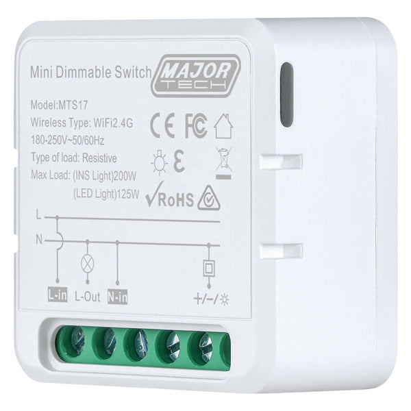 Major Tech Smart Tactile Dimmer Mod MTS17
