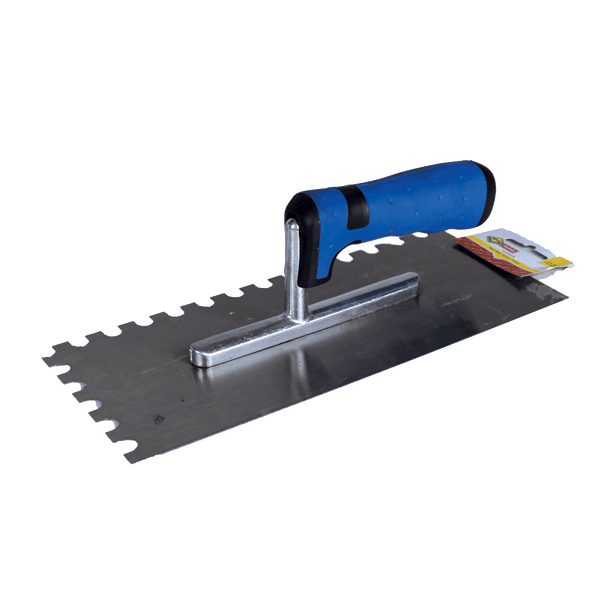 Trowel Mts Plaster P/Hndl Notch Rnd 10 Mm Mts1809