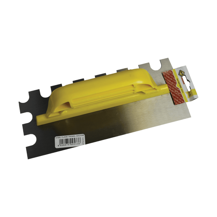 Trowel Mts Plaster P/Hndl Notch Rnd 20 Mm Mts1810