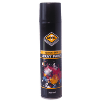 Paint Spray Black Satin 300 Ml Mts Mts1843