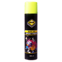 MTS Fluorescent Yellow Spray Paint - Quick Dry, 300ml. Brighten any surface, indoors or out. Buy now!