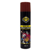 MTS Paint Spray - Dark Brown - 300ml - Quick Dry Acrylic Paint for Interior & Exterior Use