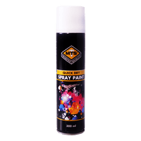 MTS Quick Dry White Gloss Spray Paint 300ml - High Quality Spray Paint