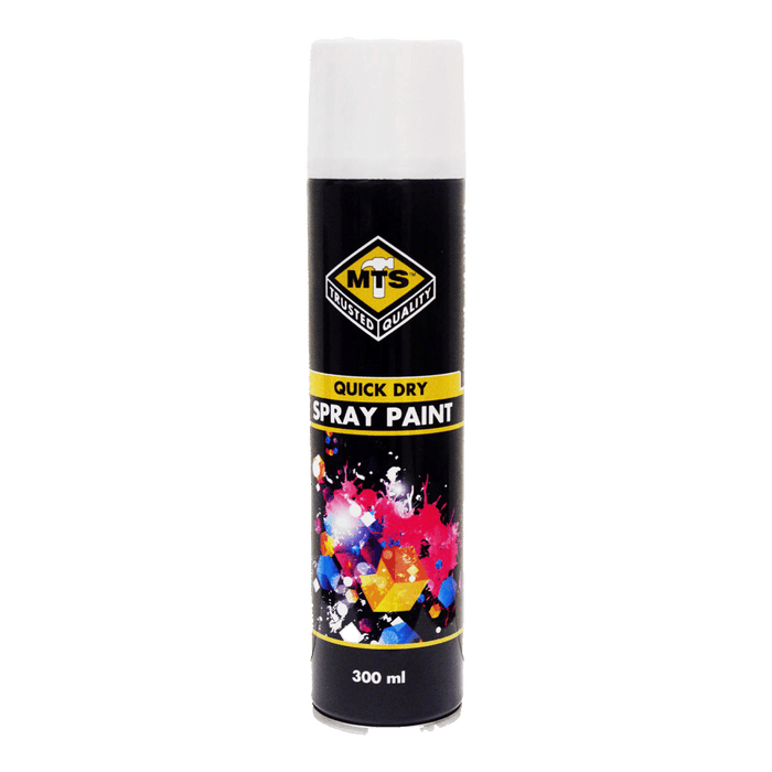 Paint Spray Matt White 300 Ml Mts Mts1912