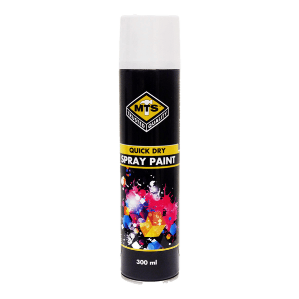 Paint Spray Matt White 300 Ml Mts Mts1912