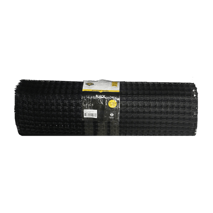 Plastic Netting Mts Black 30 X30 1 X25 M Mts2134