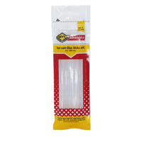 MTS Hot Melt Glue Sticks 6PC - 8x150mm DIY Craft Adhesive - Cable Fixing Hobby & Home Decor Projects
