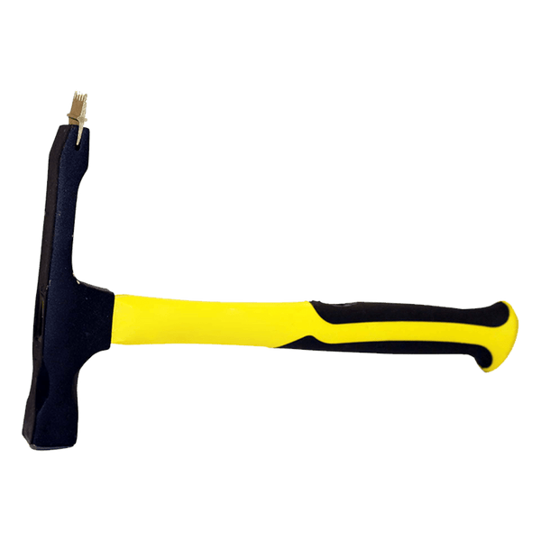 MTS3521 Scutch Brick Hammer 800G - Fibreglass Handle Masonry Tool for Brick Setting & Splitting | Chavda.com