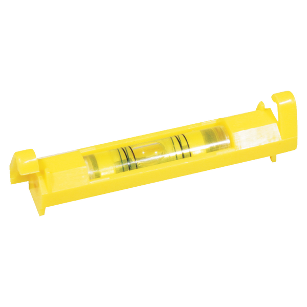 MTS3567: 75mm Builders Line Level - Yellow ABS Plastic, Chavda.com