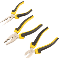 Plier Mts Mechanic Set 3 Pc Yel/Blk Mts3856