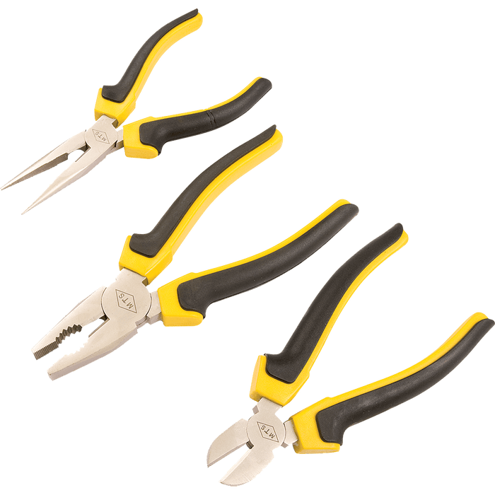 Plier Mts Mechanic Set 3 Pc Yel/Blk Mts3856
