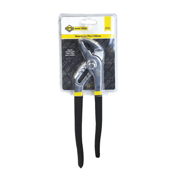 MTS Waterpump Pliers 250mm - Adjustable Plumbing Hand Tool