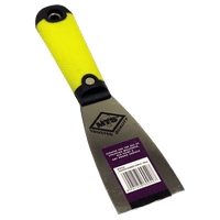 MTS Trusted Quality Scraper - Rubber Handle, 50mm Blade - Ideal for Wallpaper & Paint Stripping