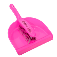 Dustpan & Brush Set Pink Mts4885 P