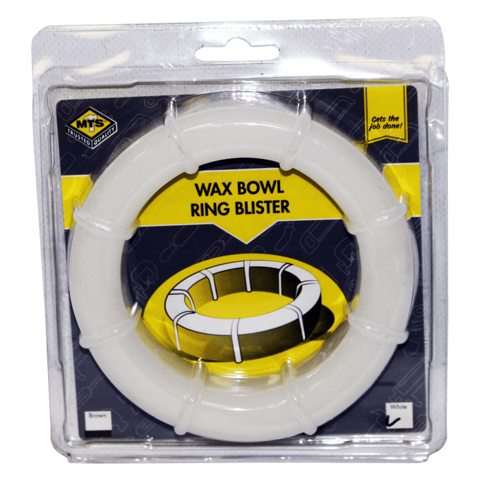 MTS Wax Bowl Ring Blister MTS5105 - White Toilet Seal for Plumbing