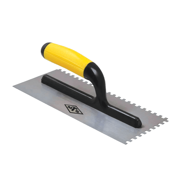 Trowel Mts Plaster P/Hndl Notch Sqr 6 Mm Mts6257
