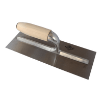 MTS Plastering Trowel with Wooden Handle - 280mm. Quality Finishing Tool.