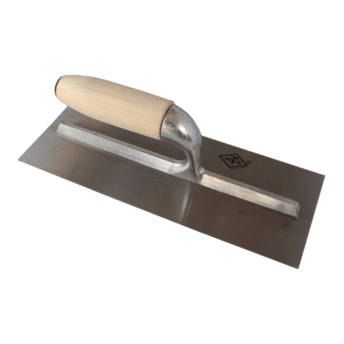 MTS Plastering Trowel with Wooden Handle - 280mm. Quality Finishing Tool.
