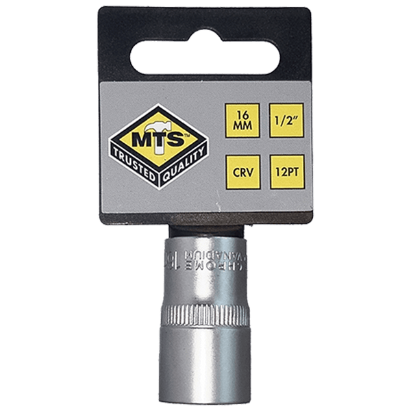 Mts Socket 1/2 Bi Hex Crv 16 Mm Mts8016