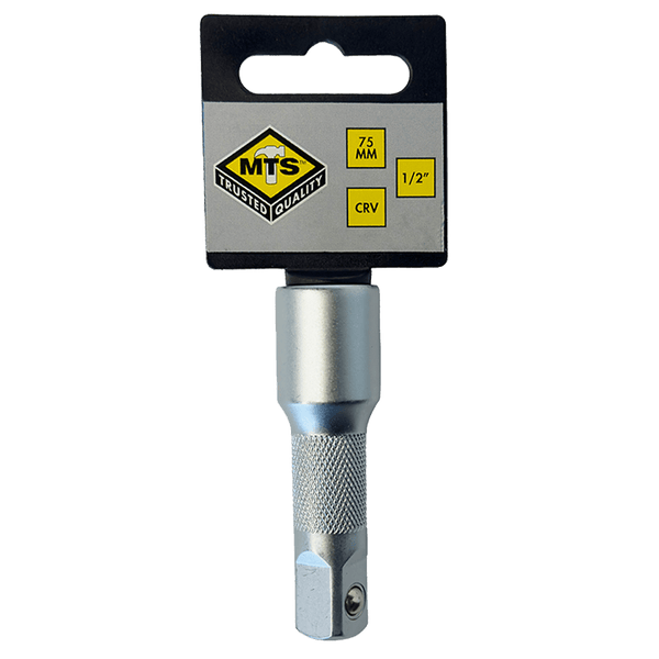 MTS 1/2" Drive Socket Extension Bar 75mm Chrome Vanadium Steel - Durable Tool Extension