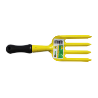 Mts Garden Hand Tool Fork Yellow Pvc Mts8536