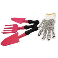 Mts Garden Hand Tool Set P/3+Glove Pink Mts8550 P